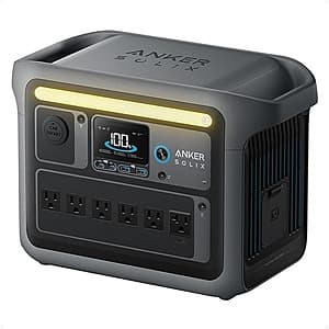 Anker SOLIX C1000 1056Wh 1800W (Peak 2400W) LiFePO4 Portable Power Station $379 & More + Free S&H