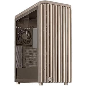 ASUS ProArt PA401 Wood Edition ATX Mid-Tower Tempered Glass Case (Beige) $114 + Free S&H