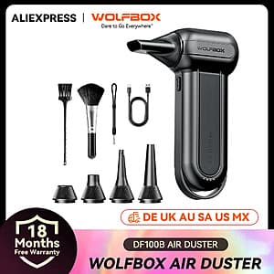 Wolfbox DF100 150000 RPM Cordless Air Blower/Duster $42.05 + Free S&H