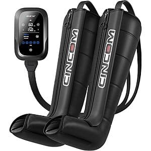 CINCOM Cordless 5-Zone Leg Massager Recovery System (3 Sizes) $150 + Free S&H