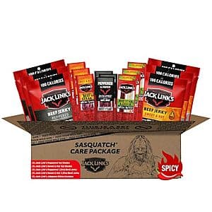 15-Pc Jack Link's Beef Jerky (Spicy Gift Basket Variety Pack) $21.77 w/ S&S