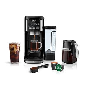 12-Cup Ninja DualBrew Hot & Iced Coffee Maker $100 + Free Shipping