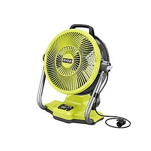 Select Stores: Ryobi One+ Cordless Hybrid 12" Misting Air Cannon Fan (Tool Only) $85 In-Store Purchase Only