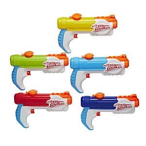 Prime Members: 5-Pack 6-Oz Nerf Super Soaker Piranha Water Blaster Multipack $8 + Free Shipping