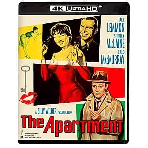 The Apartment (4K Ultra HD + Blu-ray) $15.10