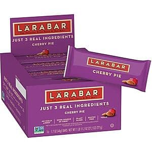 16-ct 1.7-oz Larabar Fruit & Nut Bar (Cherry Pie) $10.30 w/ Subscribe & Save