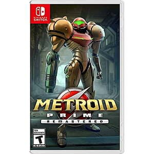 Select Walmart Stores: Metroid Prime Remastered (Nintendo Switch) $30 + Free Store Pickup