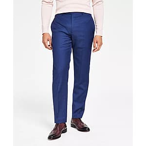 Calvin Klein Men's Slim-Fit Wool-Blend Suit Jacket $90, Pants $40 + Free S/H