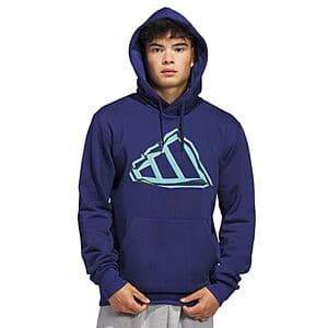 adidas Men's Graphic Big Logo Hoodie (3 Colors) $16.45 + Free Pickup