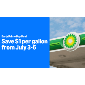 Prime Members w/ Earnify: Fuel Savings Offer: BP, am/pm or Amoco Locations $1/Off Gallon Gas (Max 35 Gallon; Valid thru 7/6)
