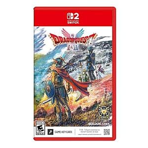 Prime Members: Dragon Quest I & II HD-2D Remake (Nintendo Switch 2 Game-Key Card) $50 & More + Free S&H