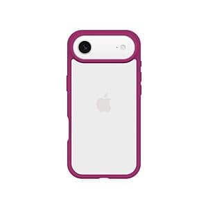 OtterBox iPhone 17 Air Profile Series Case (Rose Crystal Pink, Without MagSafe) $4 + Free S&H w/ Prime