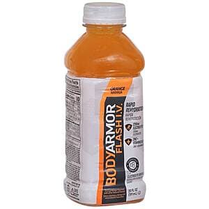20oz. BodyArmor Flash I.V. Electrolyte Sports Drink (various flavors) 2 for $0.20 + Free Store Pickup w/ $10+ Order