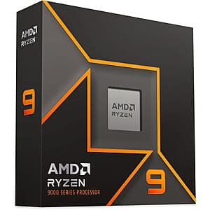 AMD Ryzen 9 9900X 12-Core/24-Thread Unlocked Desktop Processor $315 + Free S&H