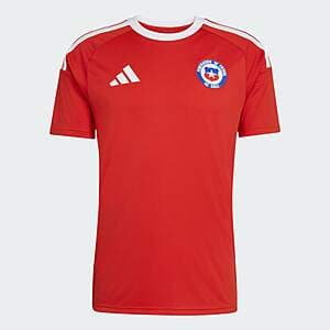 Men's adidas Chile 26 Soccer Home Fan Jersey (Active Red) $18.75 + Free S&H