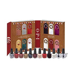 12-Piece 3.75 mL OPI Holiday 2025 Mini Nail Lacquer Polish Advent Calendar $19.95