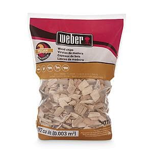 2-lbs Weber Wood Chips for Grilling and Smoking (Various) from $4.50