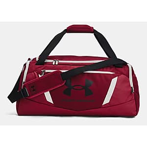 58L Under Armour UA Undeniable 5.0 Medium Duffle Bag (Cardinal / Black) $15.20 + Free Shipping