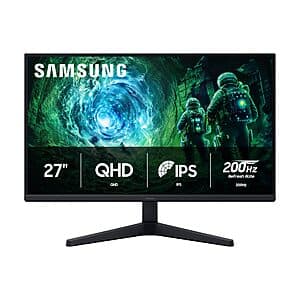 27” Samsung Odyssey G5 G53F QHD 200Hz 1ms HDR10 FreeSync Premium IPS Gaming Monitor $160 + Free Shipping