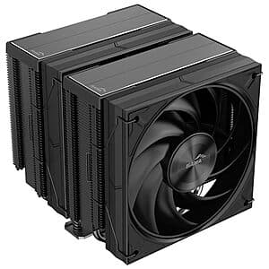 SAMA A60B Dual Tower CPU Air Cooler (Black) $23.10
