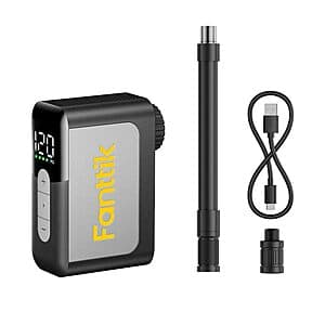 Fanttik X10 Ace 120PSI Mini Bike Pump w/ Presta & Schrader Valve $39.55 + Free S&H