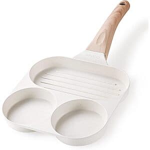 Carote 3-in-1 Egg Omelette Nonstick Pan (White) $12.75