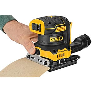 DeWALT 20V Max XR Brushless 1/4" Variable Sander + Max XR 5Ah Powerstack Battery $129 + $6 S/H