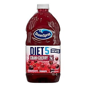 64-Oz Ocean Spray Diet Cran-Cherry Cranberry Juice Drink $1.30
