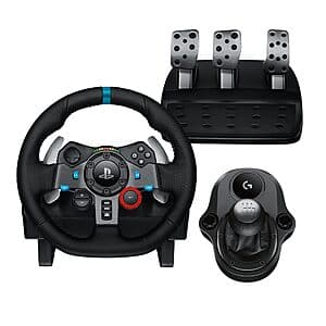 Logitech G29 Driving Force Racing Wheel and Pedals (PS5, PS4, PC/Mac) $250 + Free Shipping