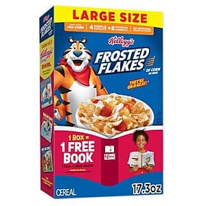 17.3-oz Frosted Flakes Breakfast Cereal 2 for $6 w/ S&S