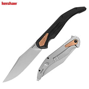 Kershaw Strata KVT 4.5" D2 Flipper Steel Classic Navaja Style Knife $31 + Free S&H