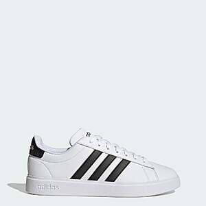 adidas Men's Grand Court 2.0 Shoes (Cloud White / Core Black / Cloud White) $18.60 + Free S&H