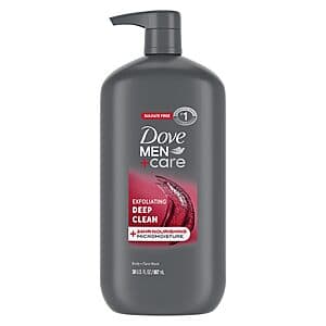 30-Oz DOVE MEN + CARE Body and Face Wash for Men (various) $6.90 w/ Subscribe & Save