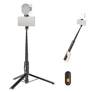 Prime Members: 57.9" NEEWER Selfie Stick Tripod w/ Remote & 180° Phone Mount $7.15 + Free S&H