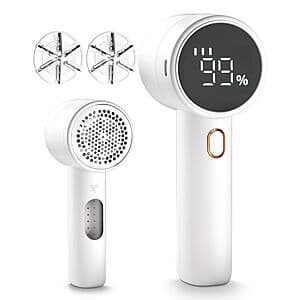 Prime Members: Peiyuu Rechargeable Fabric Shaver Lint Remover w/ 2 Extra Blades $5 + Free Shipping