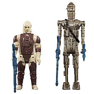 2-Pk 3.75'' STAR WARS Retro Collection Bounty Hunter Figures: Dengar & IG-88 $9