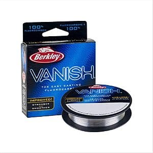 Berkley Vanish Fluorocarbon Fishing Line: 110-Yd 6-Lbs $2.50 & More
