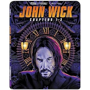 John Wick: Chapters 1-3 (4K Ultra HD + Digital) $22.50