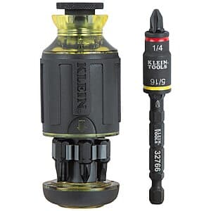 Klein Tools 10-in-1 Impact-Rated Stubby Driver Set w/ Flip Socket $13 + Free Pickup