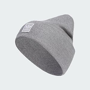 adidas Men's Team Issue Fold-Up Beanie (Black) $6, Oversize Cuff Beanie (Gray) $5.40 + Free Shipping
