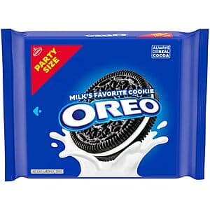 24.16-Oz Oreo Original Chocolate Sandwich Cookies (Party Size) $3.95 w/ Subscribe & Save