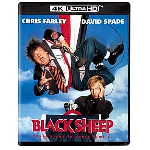 Black Sheep 4K Ultra HD and Blu-ray disc set packaging.