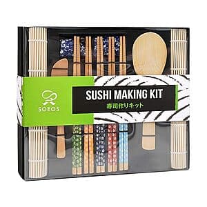 10-Piece Beginner Sushi Making Kit $6 + Free Shipping w/ Prime