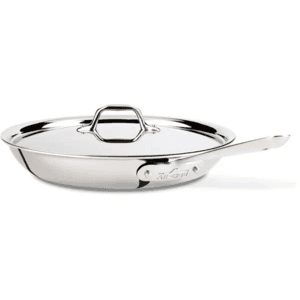 All-Clad Factory Seconds Sale: 12" D3 Stainless Steel Fry Pan w/ Lid $85 & More + Free S&H on $60+