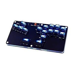 16-Key Haute42 Hitbox Arcade Stick RGB Controller (Black) $18 + Free S&H w/ Amazon Prime
