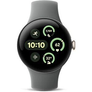 41mm Google Pixel Watch 3 Wi-Fi Smartwatch $170 + Free S/H