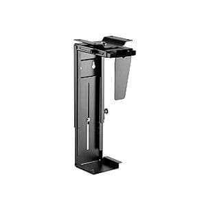 Monoprice Adjustable Under Desk Mount for PC Cases Up to 20.9" H x 8" W / 22-lbs $8.40