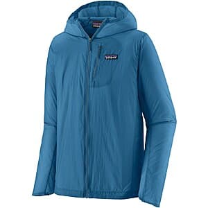 Patagonia Men's Houdini Jacket in lightweight nylon fabric, shown in one of four available colorways.