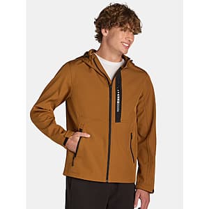 Reebok Men's Softshell Jacket (Limited Sizes): Blue $14, Brown $13.80