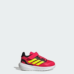 adidas Kids Runfalcon 5 Shoes (Limited Sizes, Lucid Red/Lucid Lemon/Core Black) $16 + Free S&H
